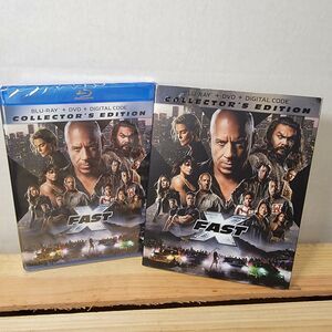 BLU-RAY/DVD/DIGITAL Fast X w/ slip cover SEALED